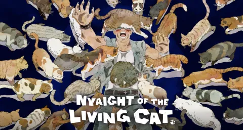 انمي Nyaight of the Living Cat الحلقة 12 الثانية عشر مترجمة HD
